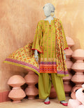 J. Unstitched Printed Lawn 3PC Suit