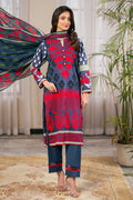 Gul Ahmed 3PC Printed Cross Hatch Lawn Suit