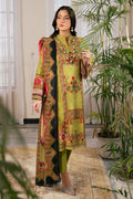 Gul Ahmed 3PC Printed Cross Hatch Lawn Suit